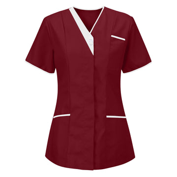 Nursing Scrubs Tops For Women
