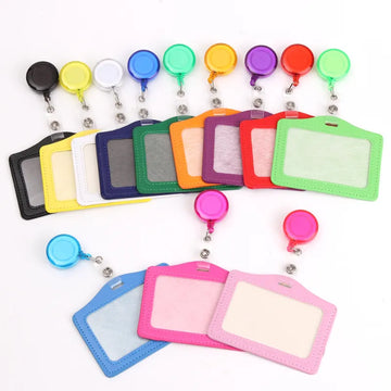 Retractable Card Holder For Offices,Nurses,Doctors
