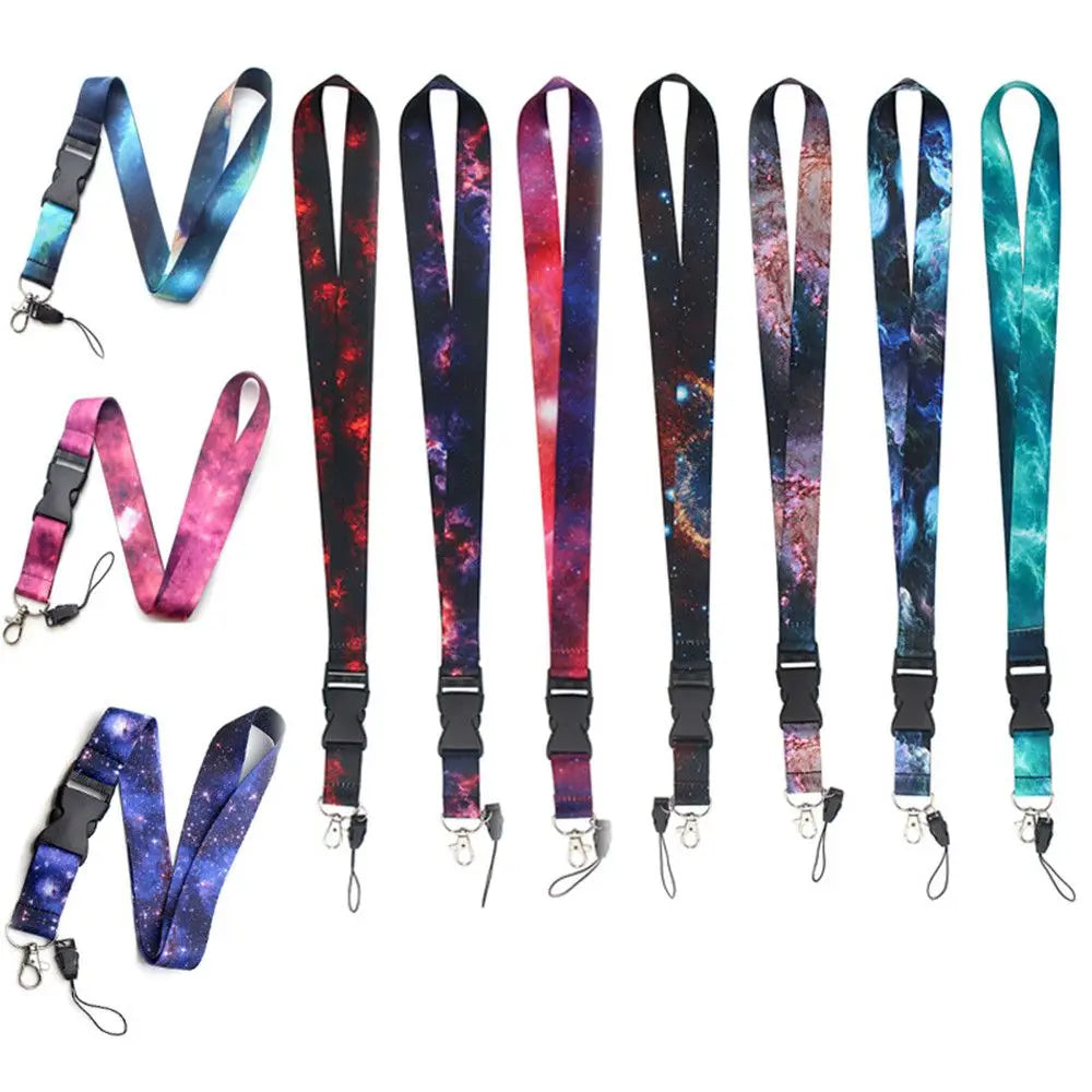 Galaxy Style Lanyards For ID-Badges